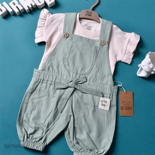 بیلر دوبندی دخترانه پاپیون دار SD BABY اورجینال ترکیه