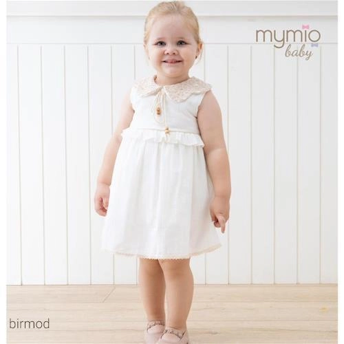 پیراهنی یقه گیپور بدون آستین مای میو 3942 اورجینال ترکیه