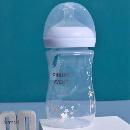 شیشه شیر طرحدار اونت سیلیکونی