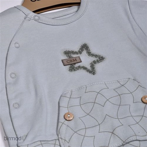 سرهم سبز دکمه دار ستاره کارامل اورجینال ترکیه