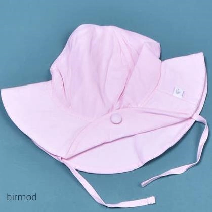 کلاه ساحلی پارچه ای تابستانی اورجینال کارامل ترکیه صورتی