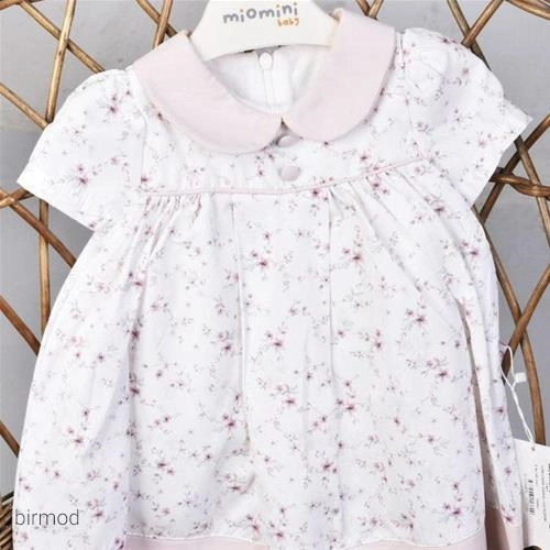 پیراهنی گل گلی یقه ب ب میومینی 4306 اورجینال ترکیه