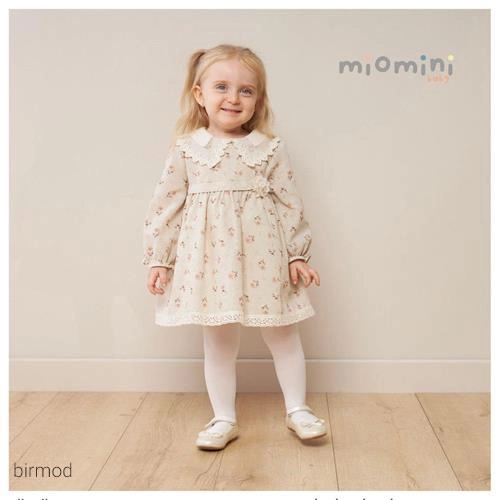 پیراهنی یقه توری هفتی میومینی 4171 اورجینال ترکیه