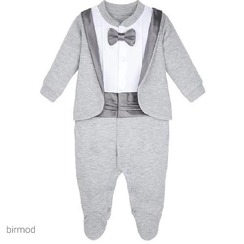 سرهمی رسمی پسرانه دامادی ساتن نخ پنبه پاپیون دار مای میو 136-1 اورجینال ترکیه