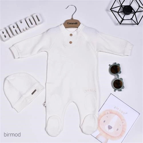 سرهم زیپ دار بیسگوئیتی ساده کارامل اورجینال ترکیه