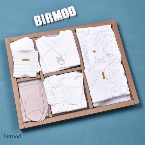 ست بیمارستانی سفید کرم طرح خرگوش کارامل اورجینال ترکیه