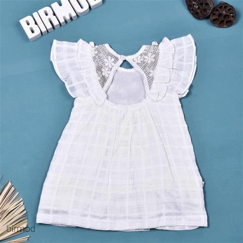 پیراهنی میکونوس دخترانه ترک اورجینال کارامل