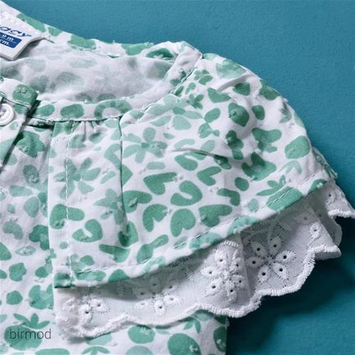 دو تیکه دخترانه سبز گرهی اورجینال ایگی ترکیه 4243