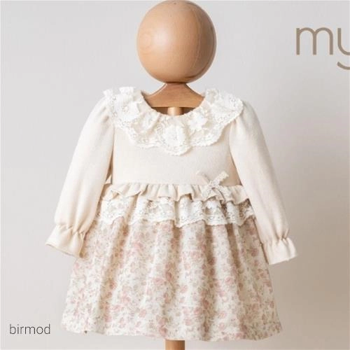 پیراهنی یقه توری مای میو 4140 اورجینال ترکیه