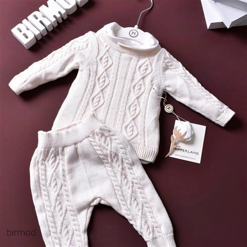 ست سه تیکه بافت پنبه یونیسکس اورجینال نیپر ترک 8295