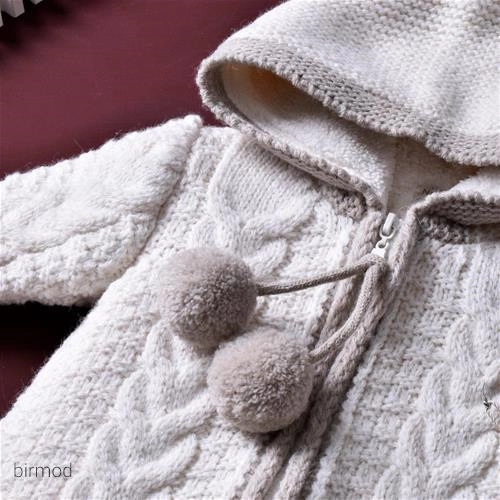 سرهم پشمی کرک دار بدون جوراب زیپی اورجینال نیپر ترک 8005